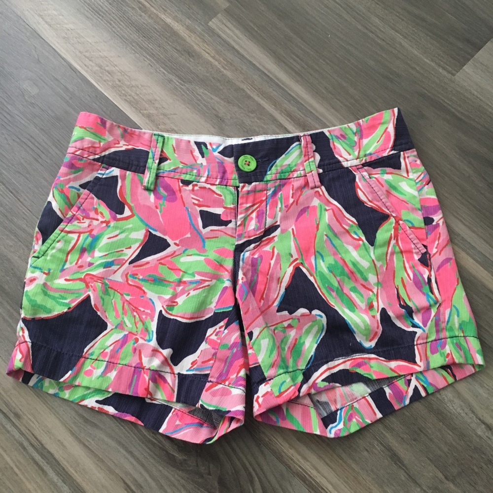 Lilly Pulitzer The Callahan Short Floral Shorts 00